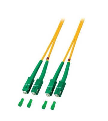 Câble optique à fibre optique duplex OS2 SC / APC-SC / APC 0.50 m