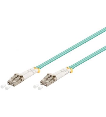 Câble à fibres optiques LC-LC OM3 0.50 m