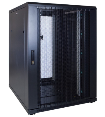 Baie de serveur 22U avec porte perforée 800x1200x1200mm (LXPXH)