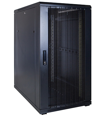Baie de serveur 22U avec porte perforée 600x1200x1200mm (LXPXH)