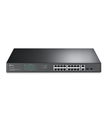 TP Link 18-Ports 1218 switch géré intelligemment PoE