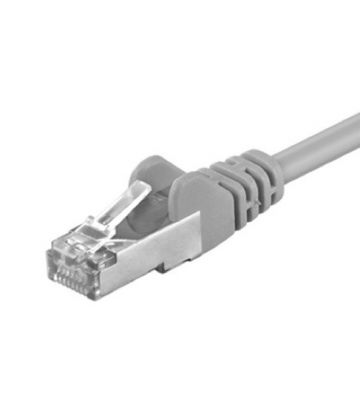 Câble Cat5e FTP gris - 1m