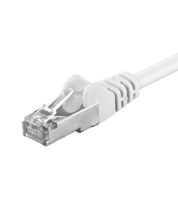 Câble Cat5e FTP blanc - 1m