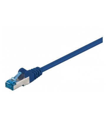 CAT6A S / FTP (PIMF) 10M Bleu