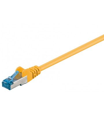 CAT6A S / FTP (PIMF) 0,25 m jaune