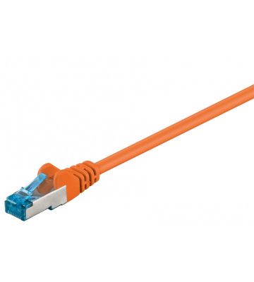 CAT6A S / FTP (PIMF) 0.25m Orange