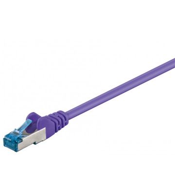 CAT6A S / FTP (PIMF) 0,25 m violet