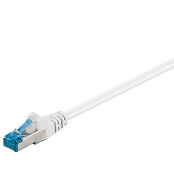 CAT6A S / FTP (PIMF) 0,25M blanc