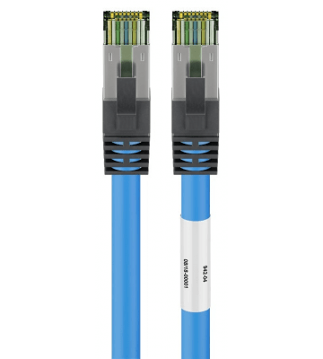 Câble RJ45 Cat8 S/FTP (PIMF) Bleu - 5m 