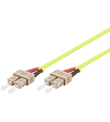 Câble à fibre optique SC-SC OM5 (optimisé pour laser) 1,5m