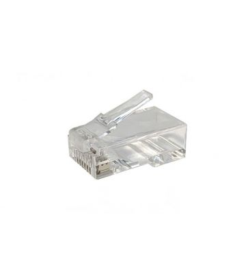 Connecteur RJ45 CAT6A + Pièce auxiliaire - pour câble rigide - non blindé