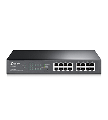 TP Link 16-Ports 1016 switch géré intelligemment PoE