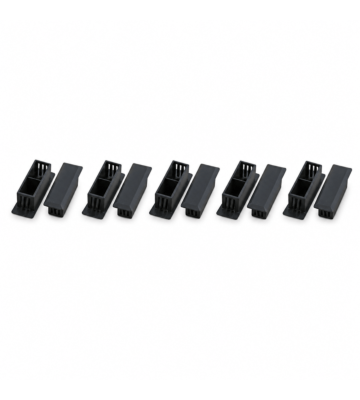 Capuchon de protection pour panneau de brassage SC duplex et LC quad - 10 pièces