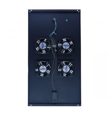 Set de ventilateurs avec 4 ventilateurs adaptés aux baies de 1000 mm de profondeur