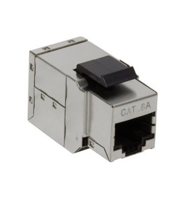 Connecteur Keystone femelle femelle Cat6A STP - RJ45