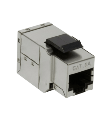 Connecteur Keystone femelle femelle Cat6A STP - RJ45