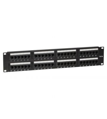 Panneau de brassage Cat5e UTP - 48 ports