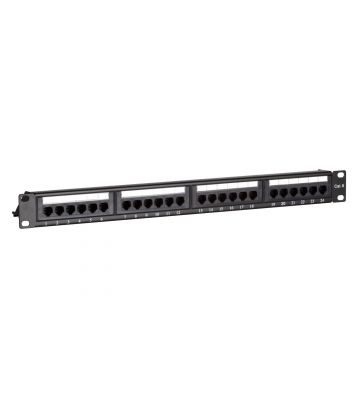 Panneau de brassage CAT6 UTP - 24 ports