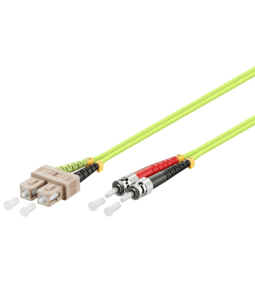 Câble à fibre optique SC-ST OM5 (optimisé pour laser) 0,5m
