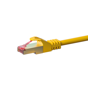 Câble CAT6 SSTP / PIMF Jaune - 2m