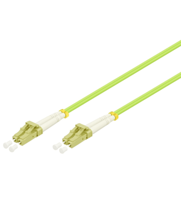 Câble à fibre optique LC-LC OM5 (optimisé pour laser) 1,5m