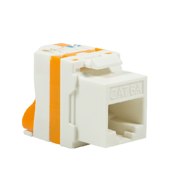 Connecteur Keystone Cat6A UTP - Twold Twet Twist