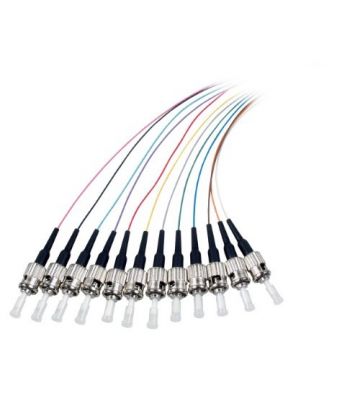 OM3 Fibre de verre Pigtail Coloré Set St - 12 pièces