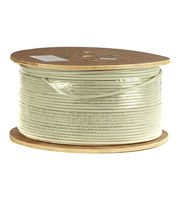 DANICOM CAT6A 100% cuivre S/FTP 305m câble sur bobine rigide -  LSZH (Cca)