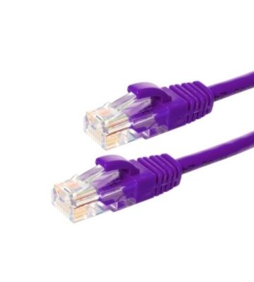 UTP CAT6 10M Purple - 100% cuivre