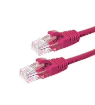 UTP CAT6 1M Rose - 100% cuivre
