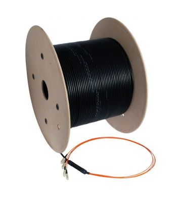 OM3 Câble optique à fibre optique personnalisé 8 fibres incl. Connecteurs