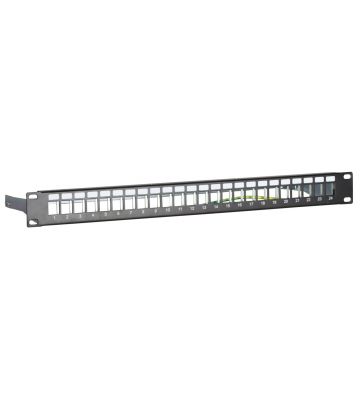 Panneau Patch STP pour KeyStones - 24 Port