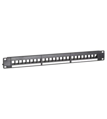 Panneau Patch UTP pour KeyStones - 24 Port