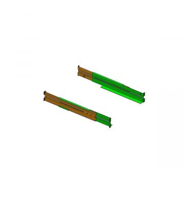 PowerWalker Rack kit extensible pour la série VI R1U