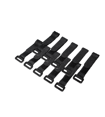 Sangle de câble - noir - 10 pièces
