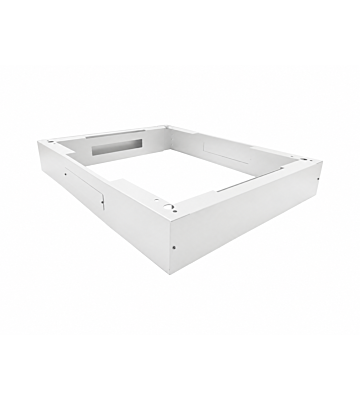 Base pour baie de brassage de 19 pouces 800x800x150mm (LXPXH) - Blanc