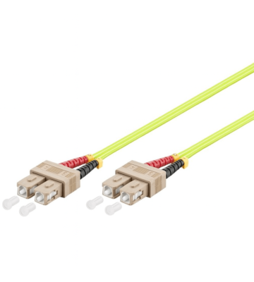 Câble à fibre optique SC-SC OM5 (optimisé pour laser) 7,5m