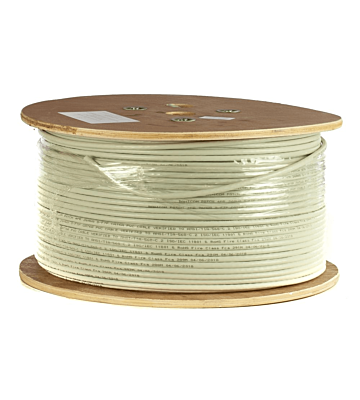 DANICOM CAT6A 100% cuivre U/UTP 305m câble sur bobine rigide - LSZH (Cca)