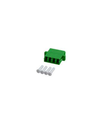 Coupleur Singlemode 4 voies LC-LC Quad vert