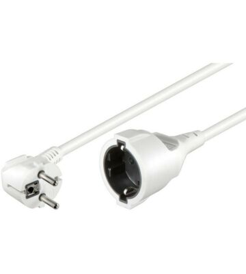 Câble d'alimentation Schuko 10m blanc
