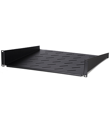 Etagère de 450mm de profondeur 2U pour baies murales de 600 mm de profondeur (max. 12 kg)