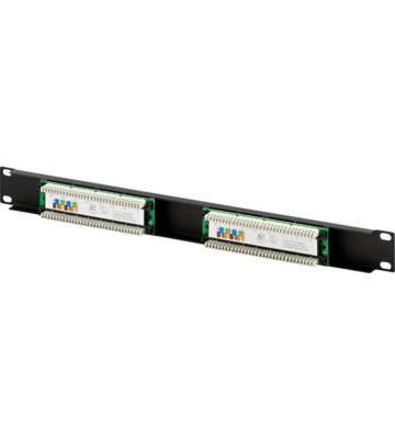 Panneau de brassage CAT5e UTP - 16 ports