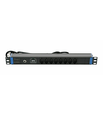 Multiprise Suisse 19" Surge Protection Device - 8 prises