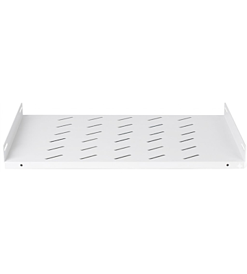 Étagère blanche pour baie murale de 600 mm de profondeur - 1U
