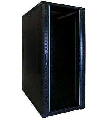 Baie de serveur 27U avec porte en verre 600x1000x1400mm (LXPXH)