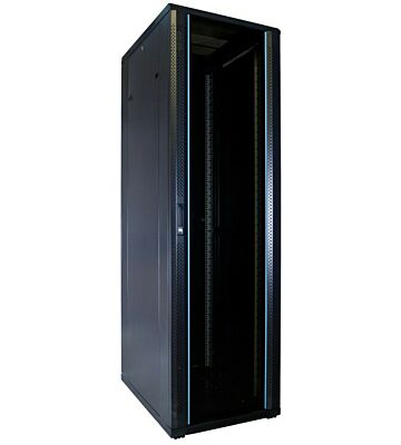 Baie de serveur 42U avec porte en verre 600x800x2000mm (LXPXH)