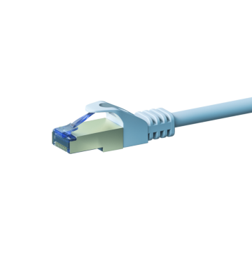 Câble CAT6A S/FTP (PIMF) 100% cuivre blanc - 5m