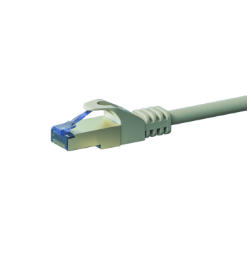 Câble CAT6A S/FTP (PIMF) 100% cuivre gris - 2m