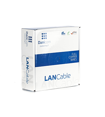 Câble sur bobine DANICOM CAT6A UTP Rigide - LSZH (ECA) - 50m