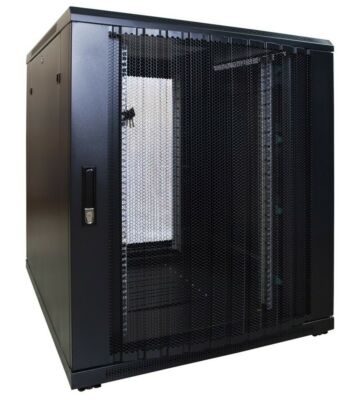 Baie de serveur 18U avec porte perforée 800x1000x1000mm (LXPXH)